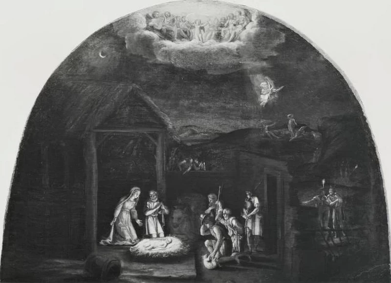 L'adorazione dei pastori - Galleria Doria Pamphili, Roma